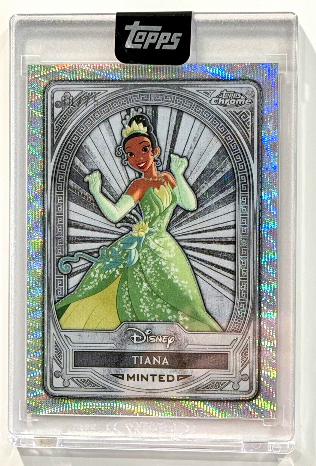Topps 2025 Topps Disney Mint Tiana Encased The Princess & Frog #51 60/75