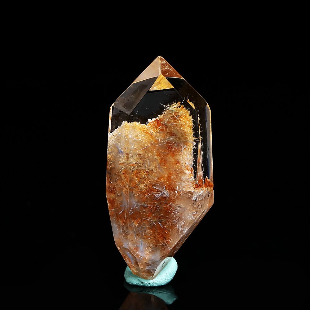 24Ct Very Rare NATURAL Beautiful Blue Dumortierite Quartz Crystal Specimen