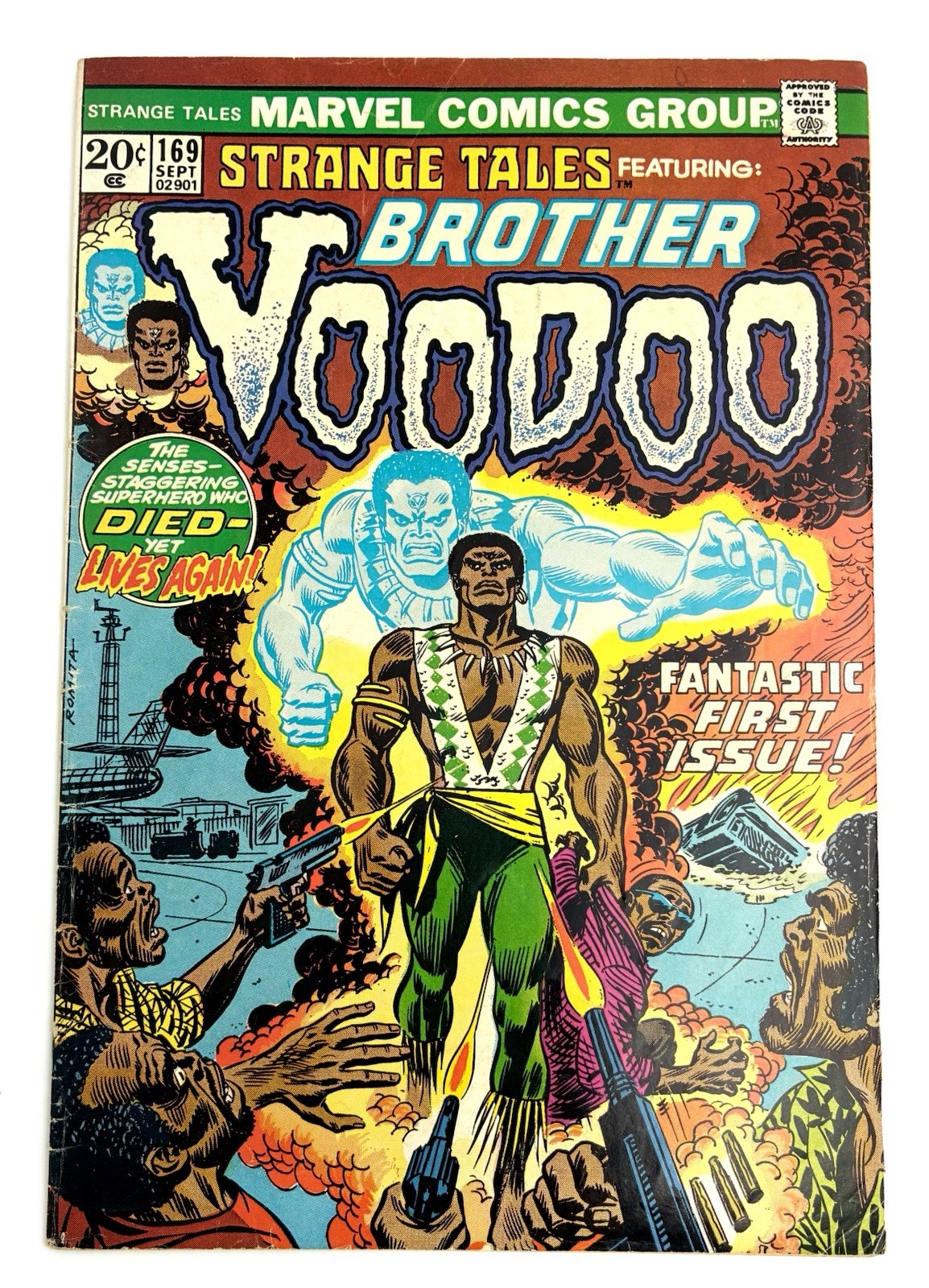 Strange Tales #169 1973 6.0 F🔑 1st Brother Voodoo Jericho Drumm