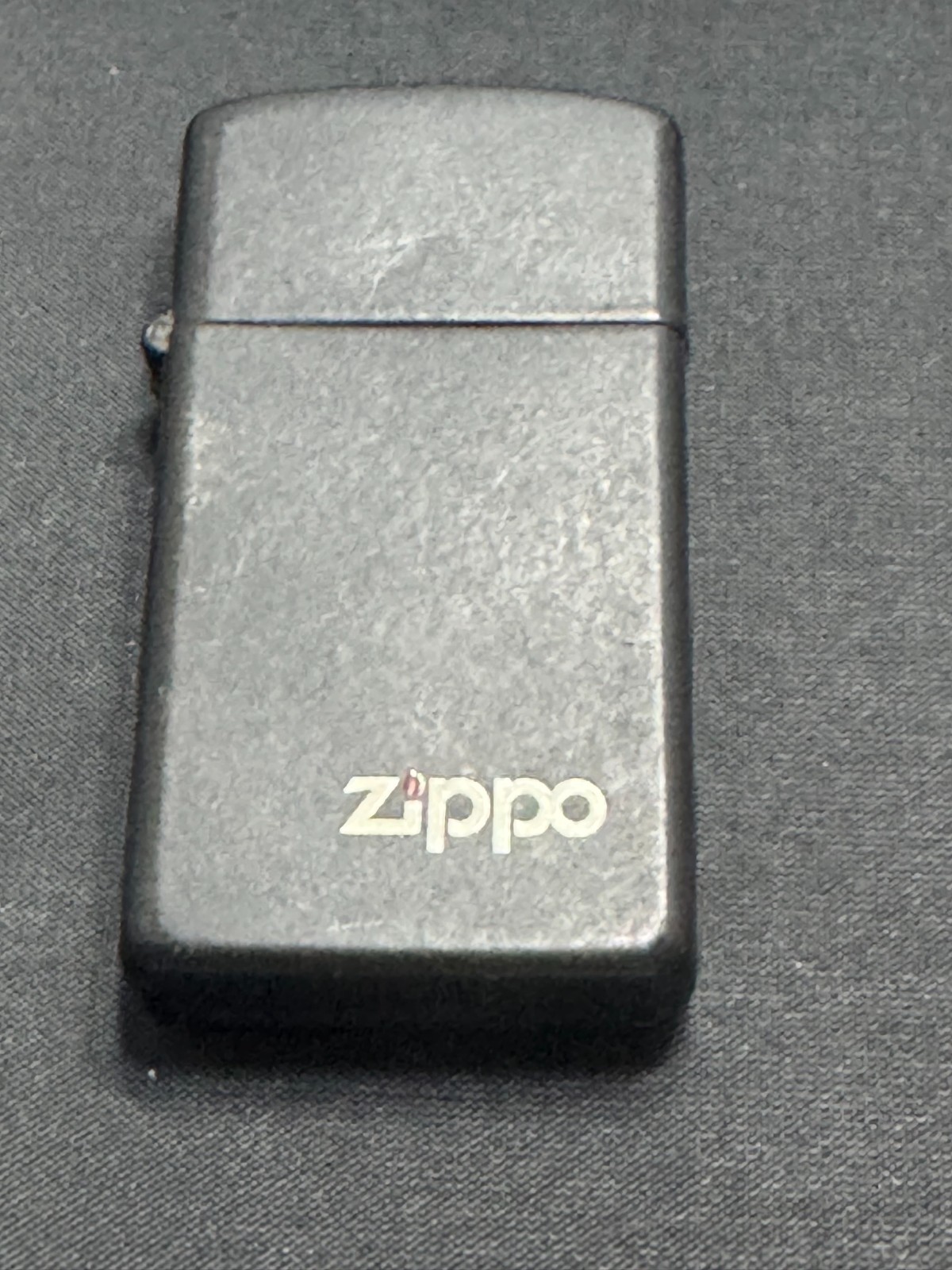 A-041 1994 Zippo Slim Lighter Matte Black