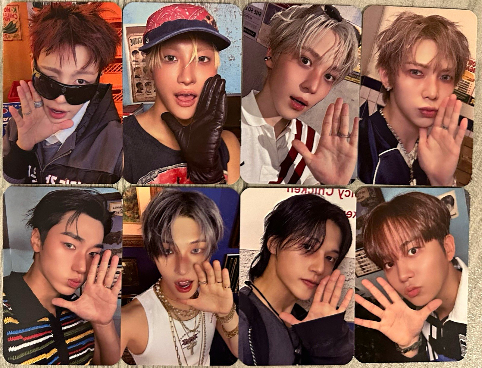 ATEEZ Photocard Set - BAD Silhouette Event