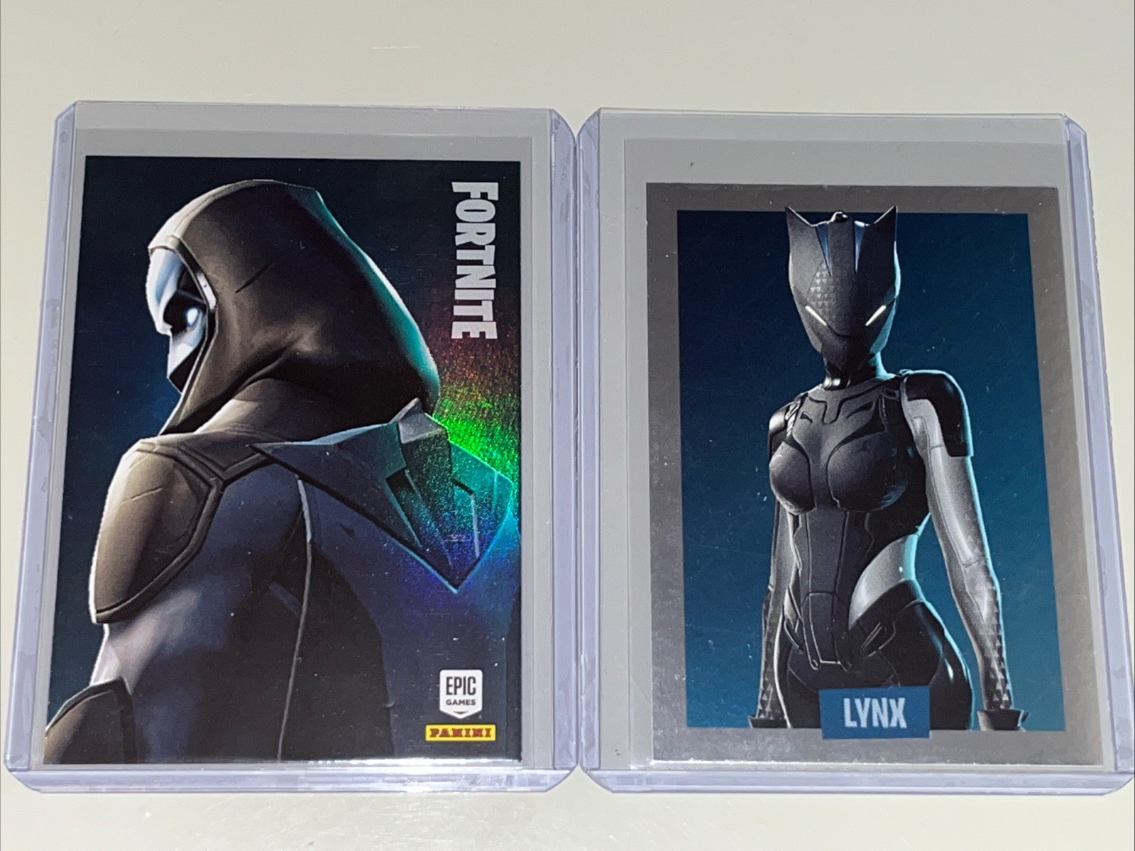 2019 Panini Fortnite Series 1 Holofoil Omen #278 USA PRINT | LYNX Sticker #298