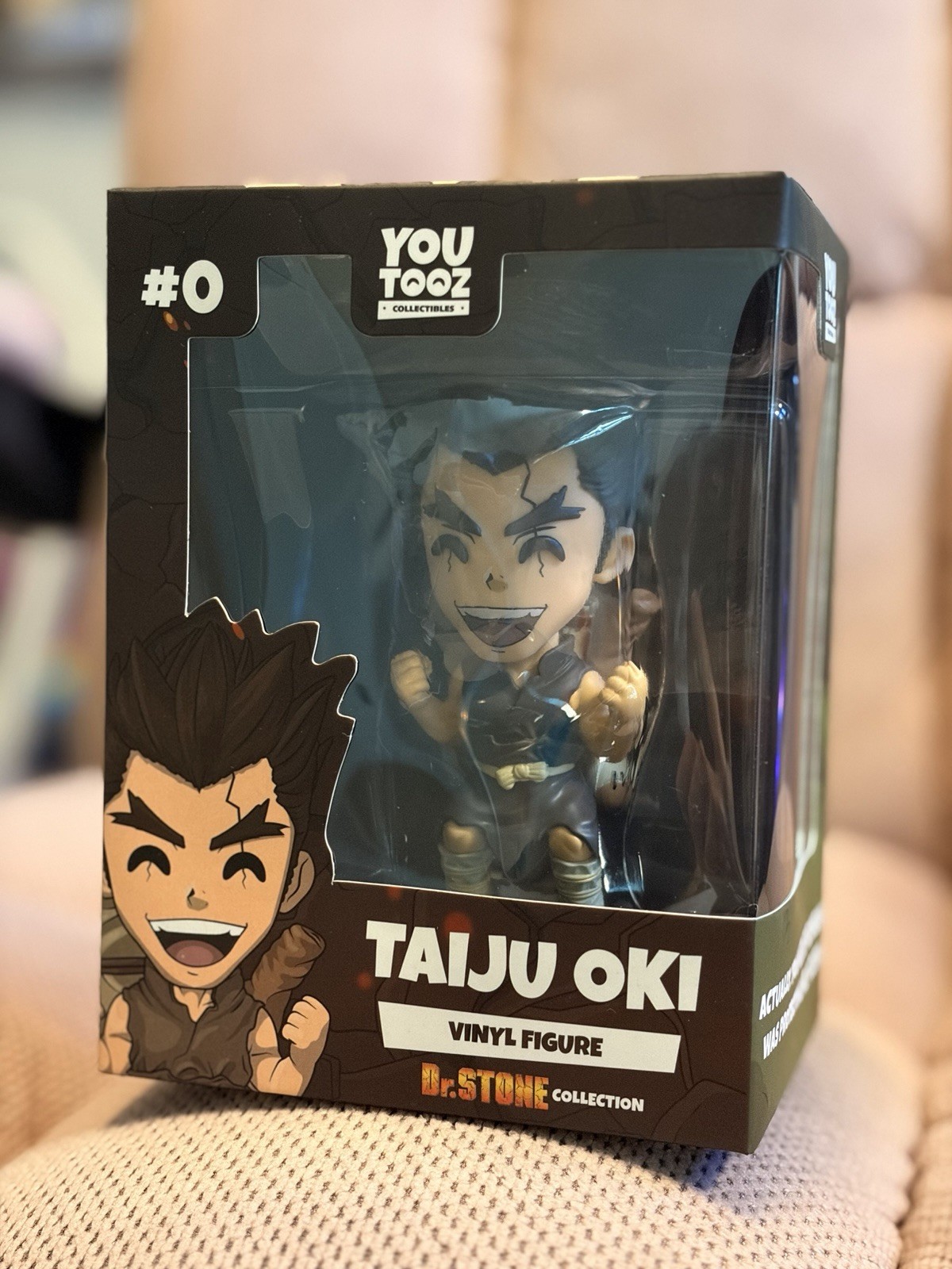 Youtooz Taiju Oki #0 Dr. Stone Collection Vinyl Figure w/ Protector