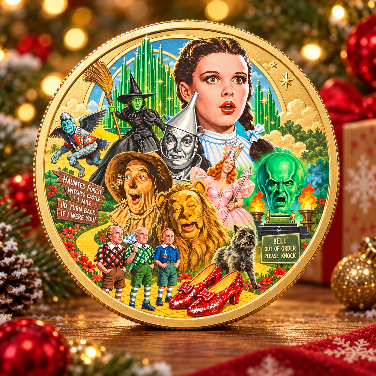 The wizard of OZ Commemorative Coin, Follow Your dream Commemorative Coin