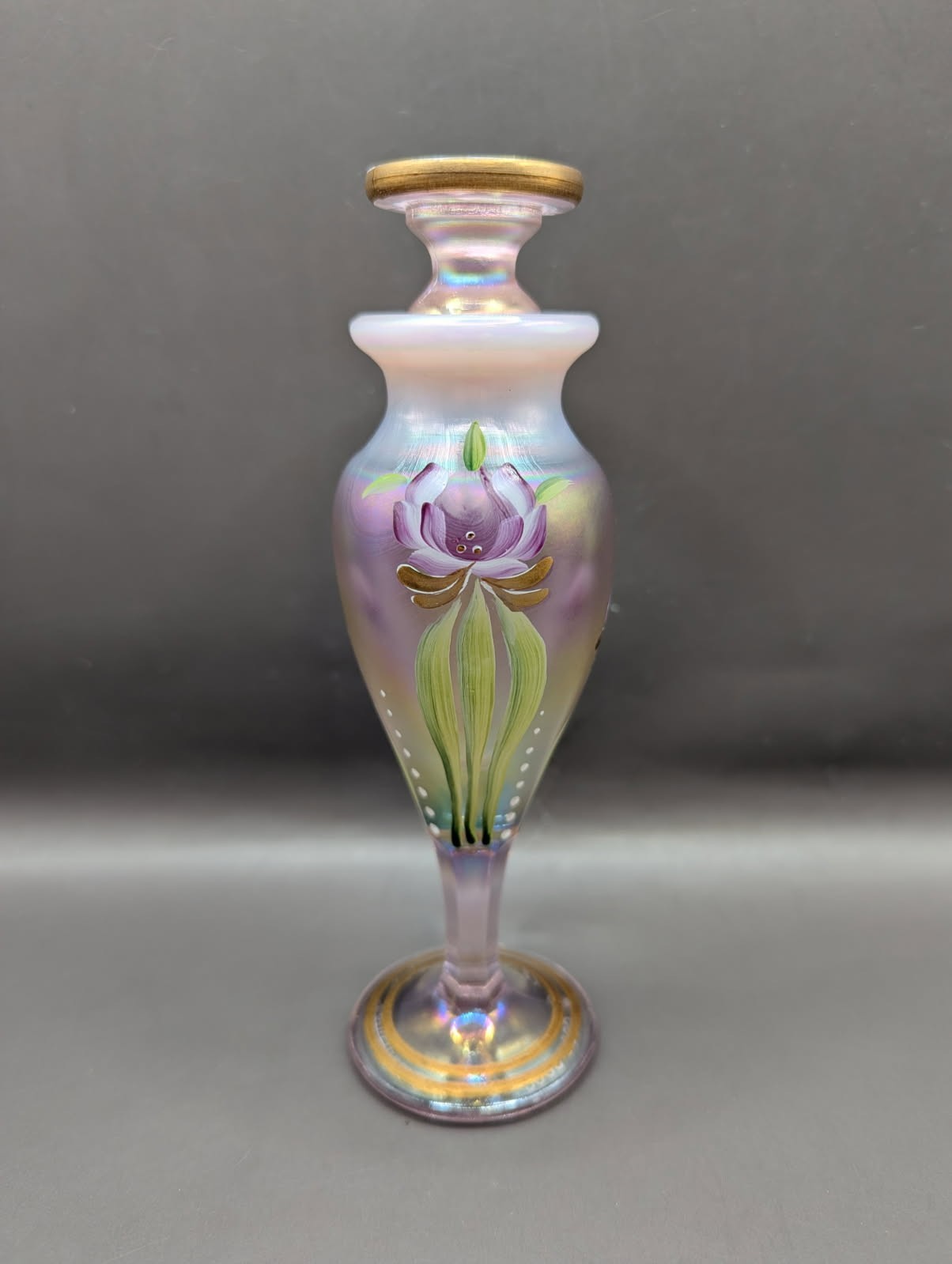 Fenton 2000 - 2005 Centennial Collection Perfume Bottle 