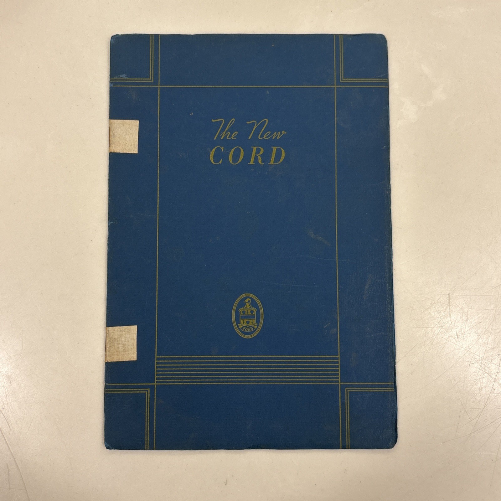 1936 1937 The New Cord Dealer Sales Brochure Vintage