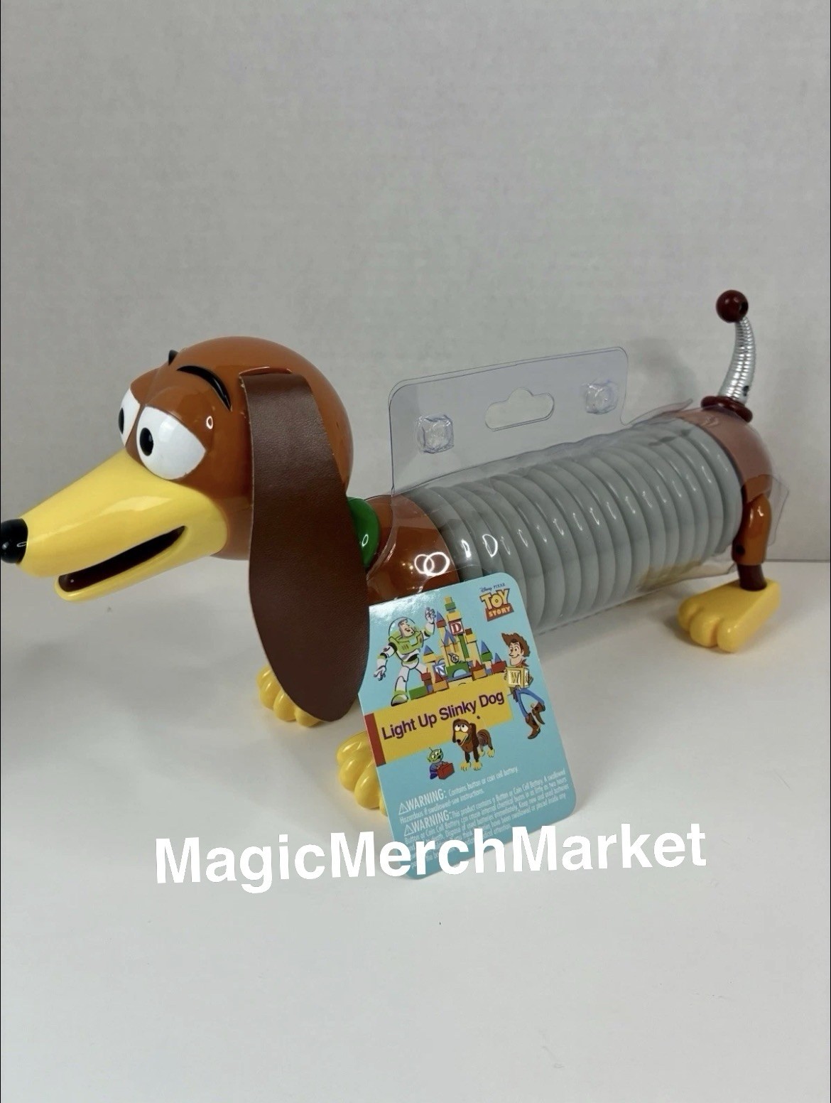 Disney Parks Toy Story Light Up Slinky Dog New