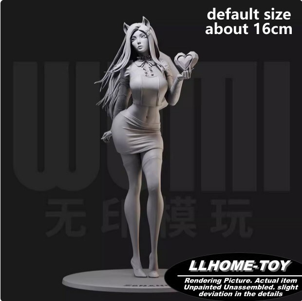 Game Ahri Fox idol Star Resin 3D Print GK Figure DIY Model Unpainted