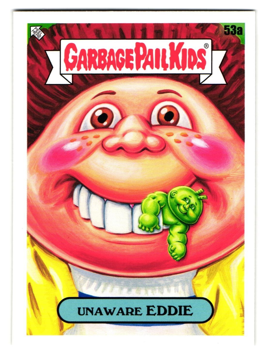 Unaware EDDIE Garbage Pail Kids 2021 Food Fight #53a