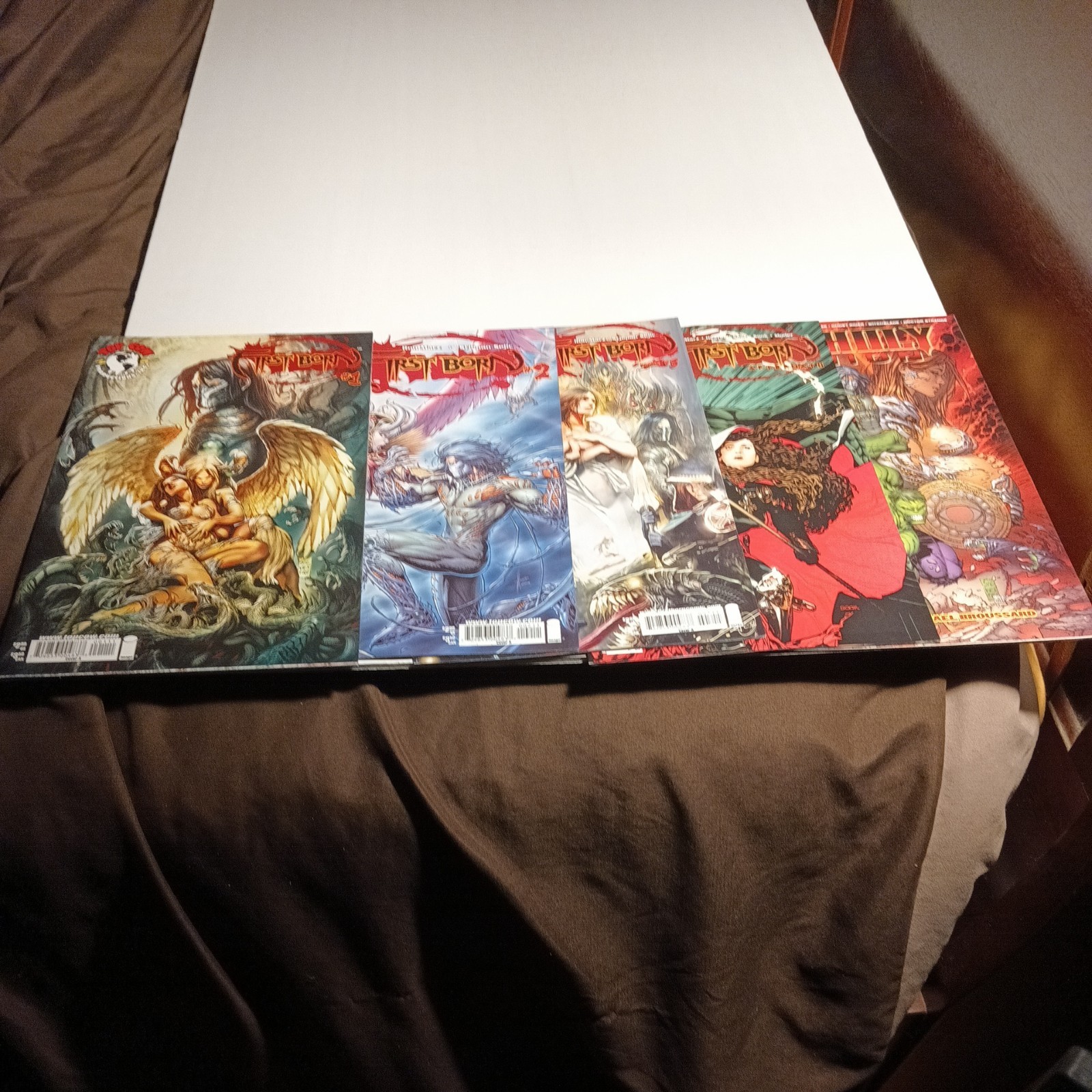 first born 1-3+aftermath+unholy union top cow 2007 9.4 ron martz Steve sejic