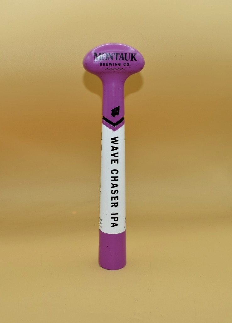 Montauk Brewing Co. Wave Chaser IPA Beer Tap Handle / Knob Breweriana NEW NO BOX