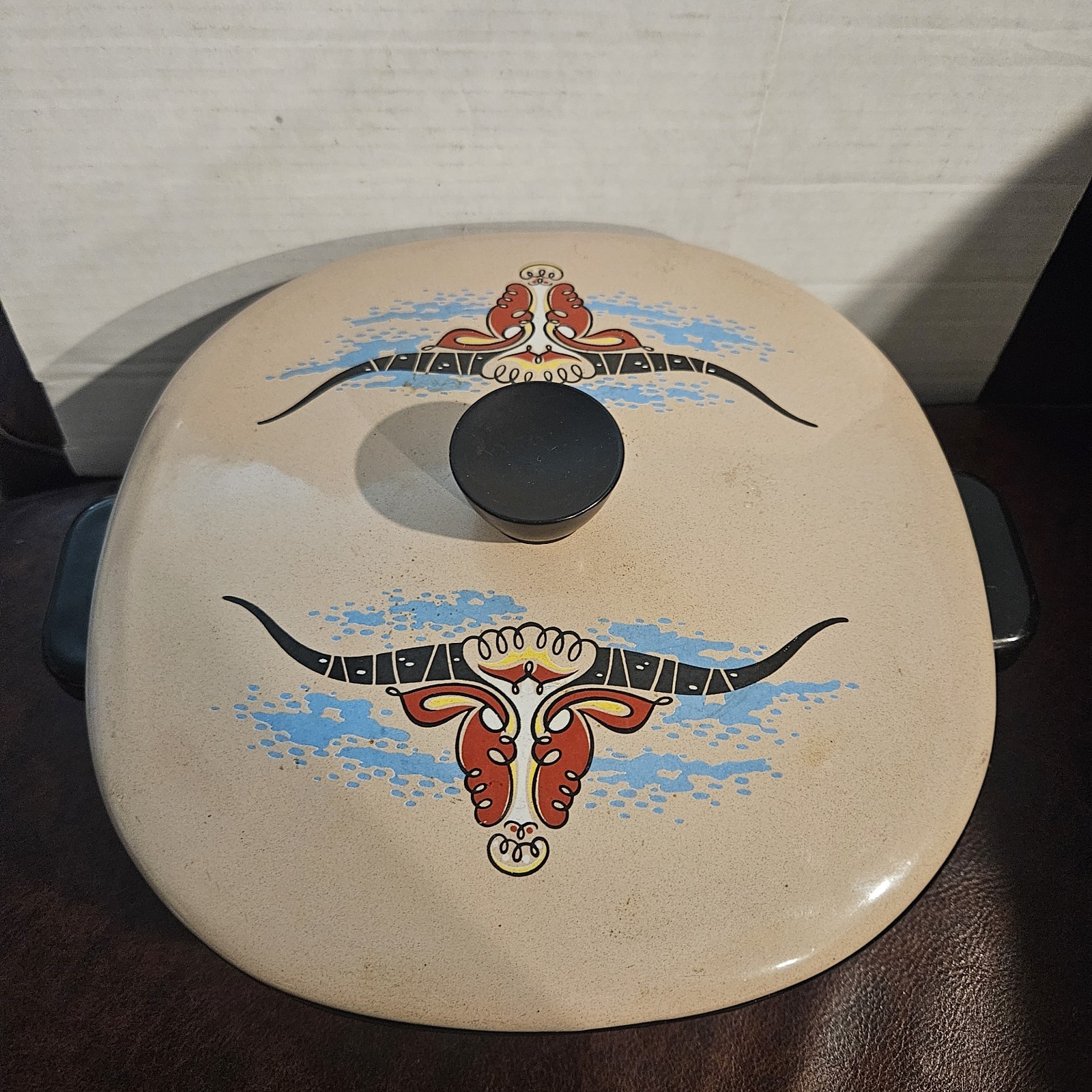 vintage monterrey western ware Large Skillet/Pot With Lid