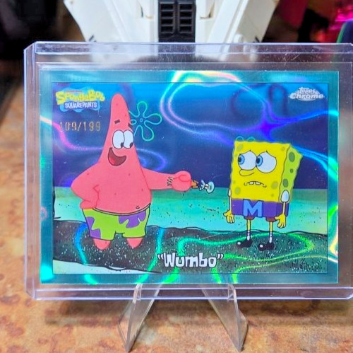 2025 Topps Chrome SpongeBob SquarePants 25 Years, 