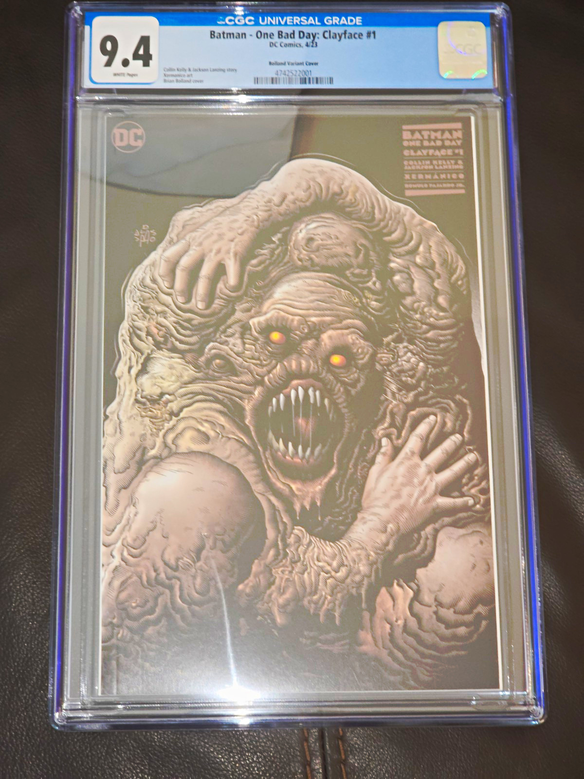 Batman - One Bad Day : Clayface #1 Boland Variant Cover CGC 9.4 4742522001
