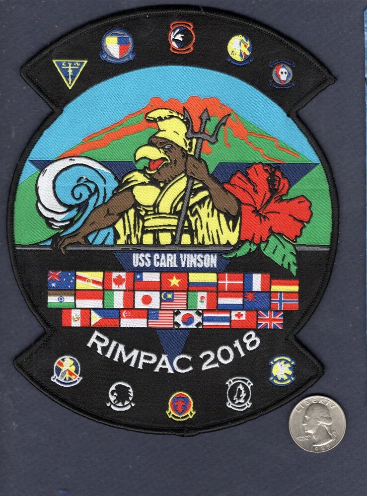 CVN-70 CARL VINSON RIMPAC 2018 US NAVY 7