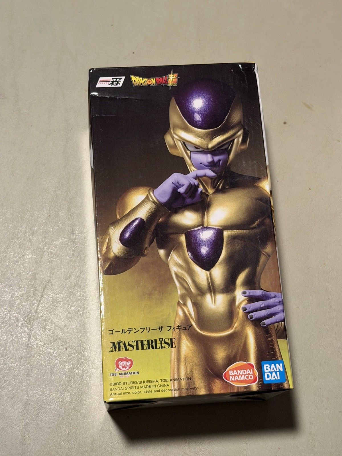 Bandai Golden Frieza Ichiban Kuji Dragon Ball Masterlise