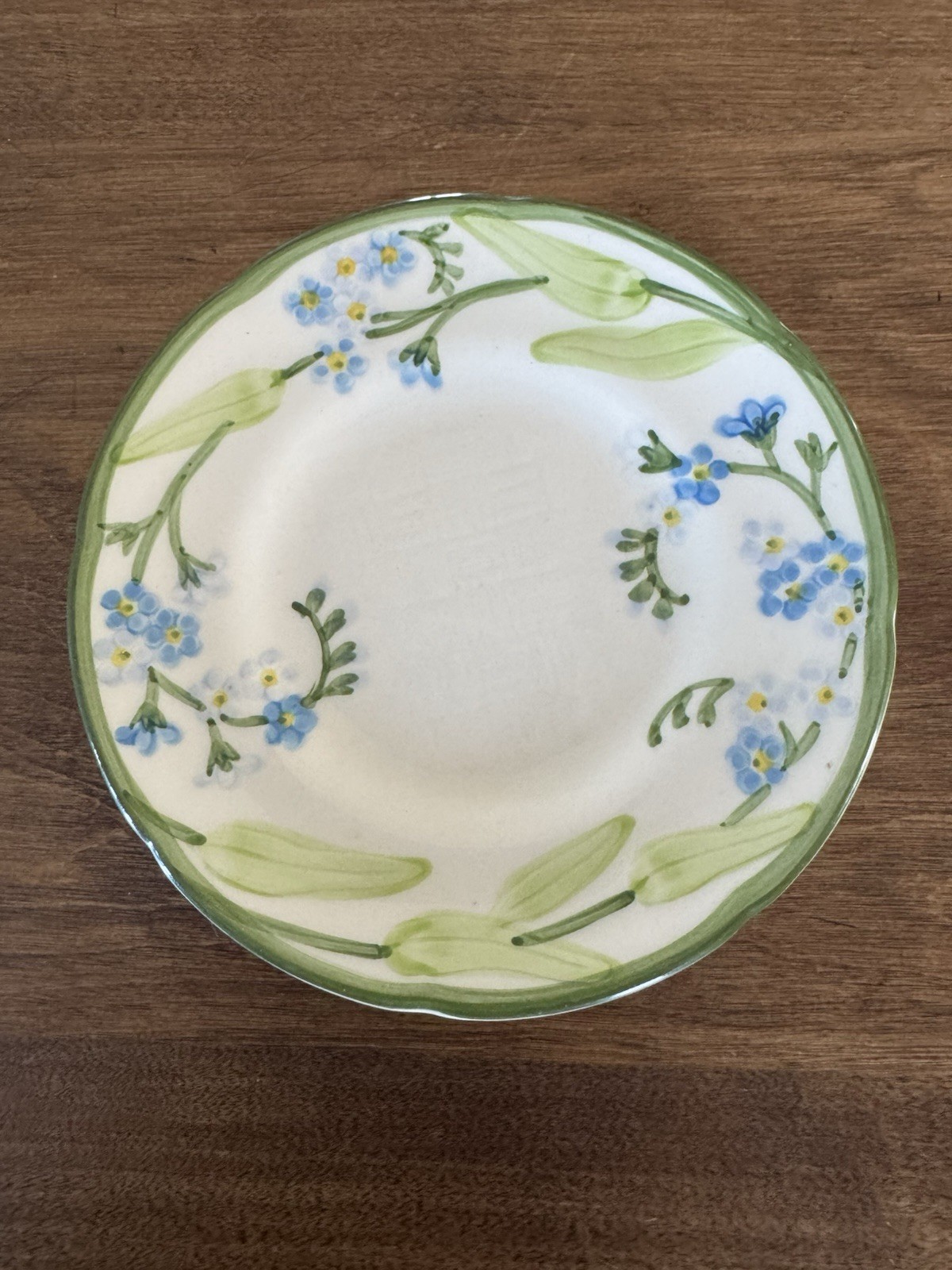 Franciscan Forget Me Not Bread & Butter Plate
