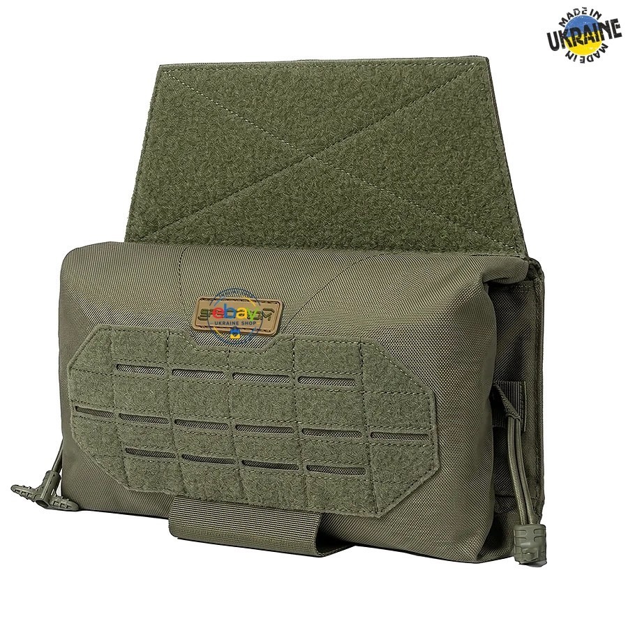 Tactical IFAK Roll Medical Pouch Olive Cordura 500D MOLLE Ukraine
