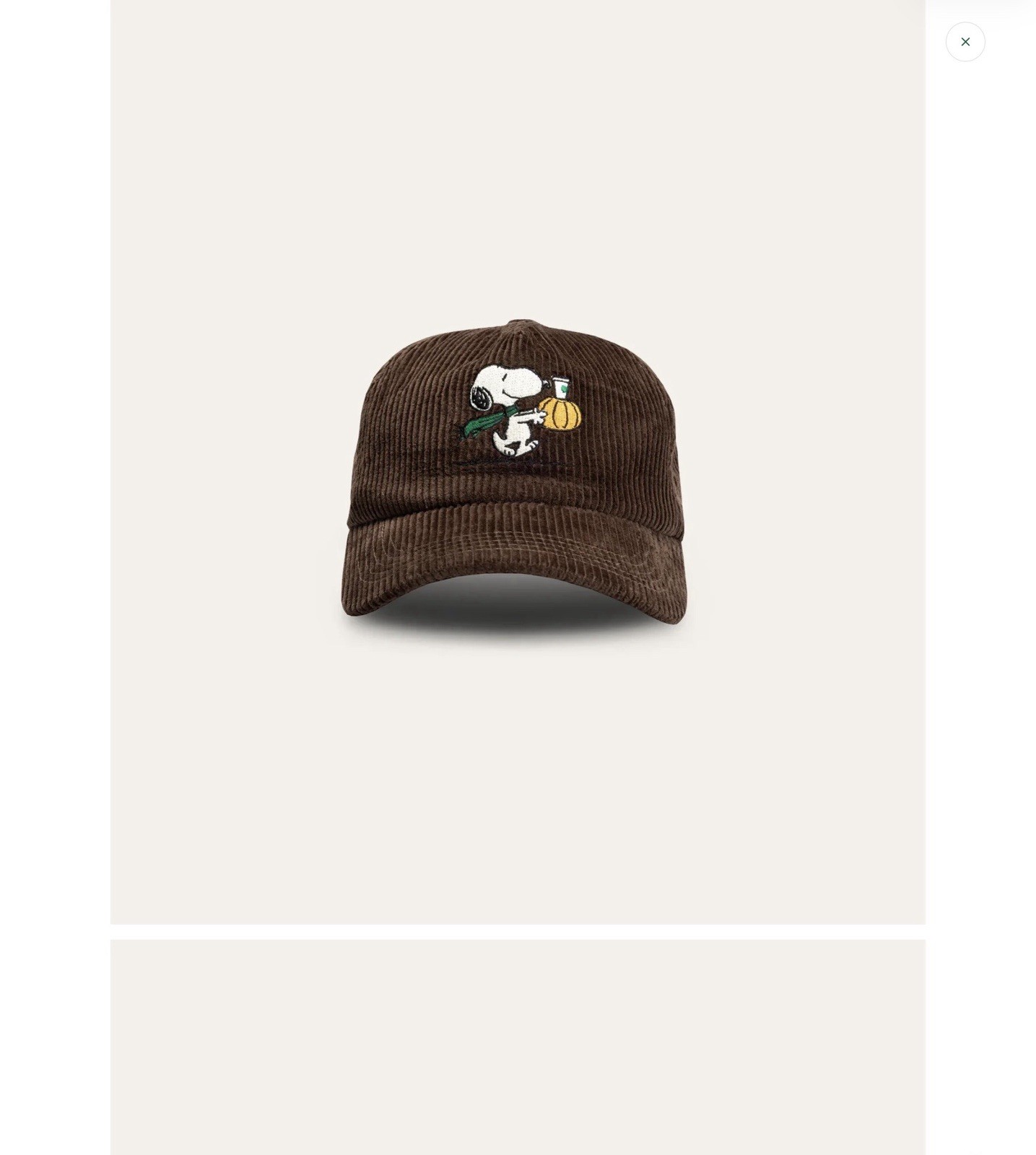 STARBUCKS-SNOOPY HAT PEANUTS RESERVE EXCLUSIVE 2026 
