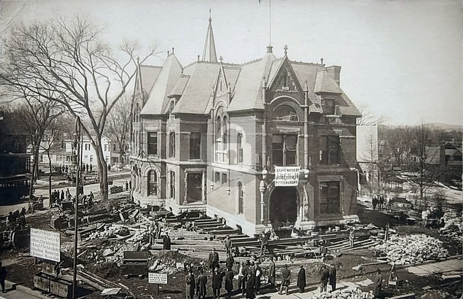 Glens Falls NY New York Moving Insurance Building RPPC Photo Postcard COPY