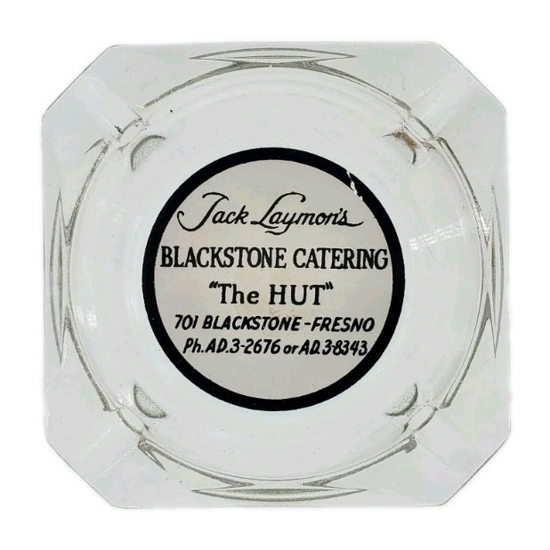 Vintage Ashtray / Jack Laymon\'s / Blackstone Catering / \