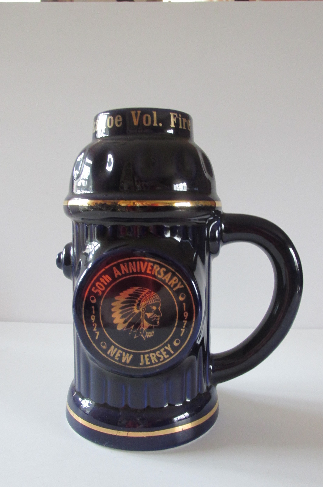 Vintage 50th Anniversary 1927-1977 new Jersey Cup Mug Beer Stein