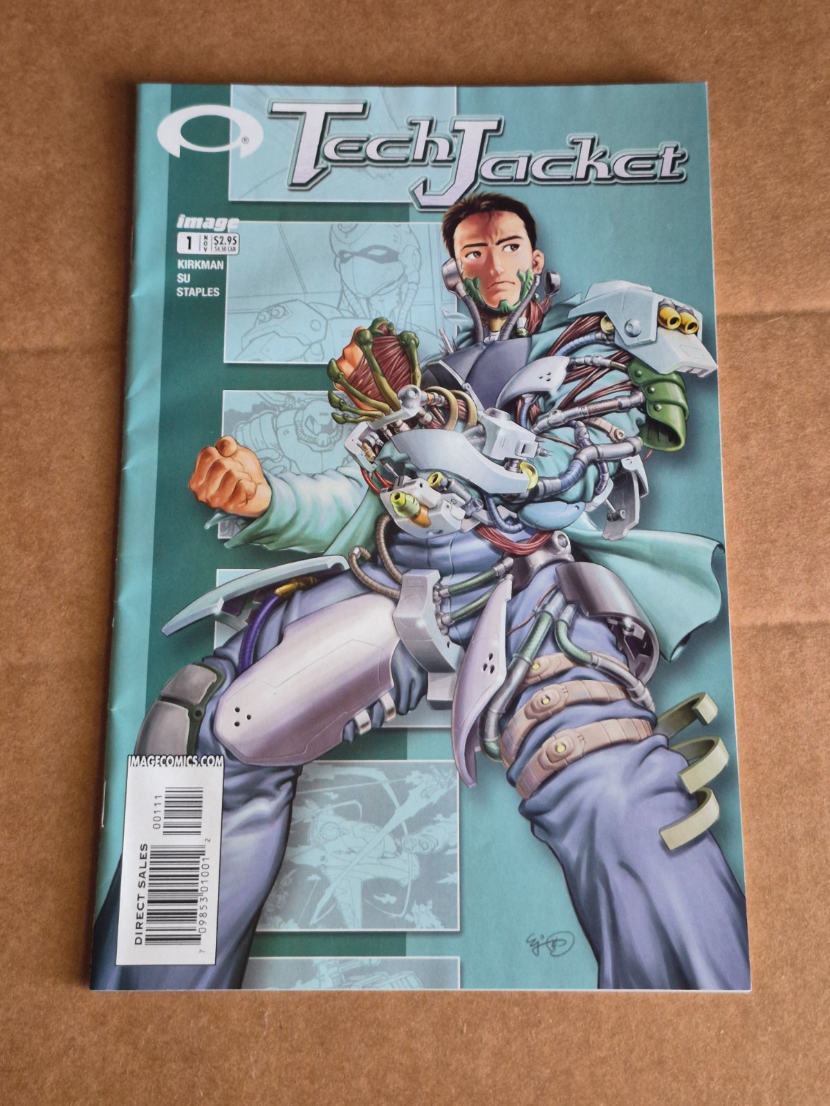 Tech Jacket #1 2002 Image Comics First Invincible Kirkman VF