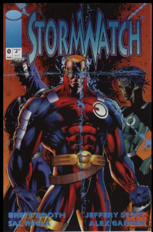 Image Comics Stormwatch #0, #1, #2 & #3 Comic Books 1993 NM VF Uncirculated