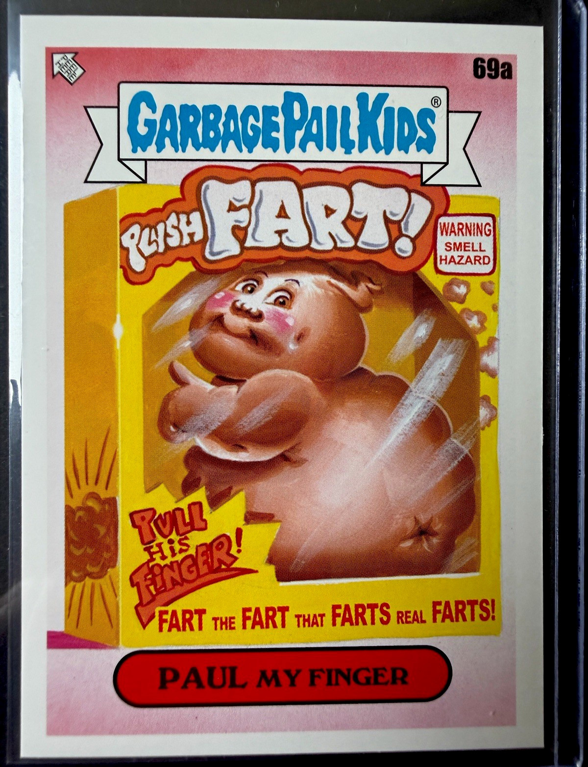 Topps 2010 Garbage Pail Kids Flashback Series 1 Base #69a Paul My Finger