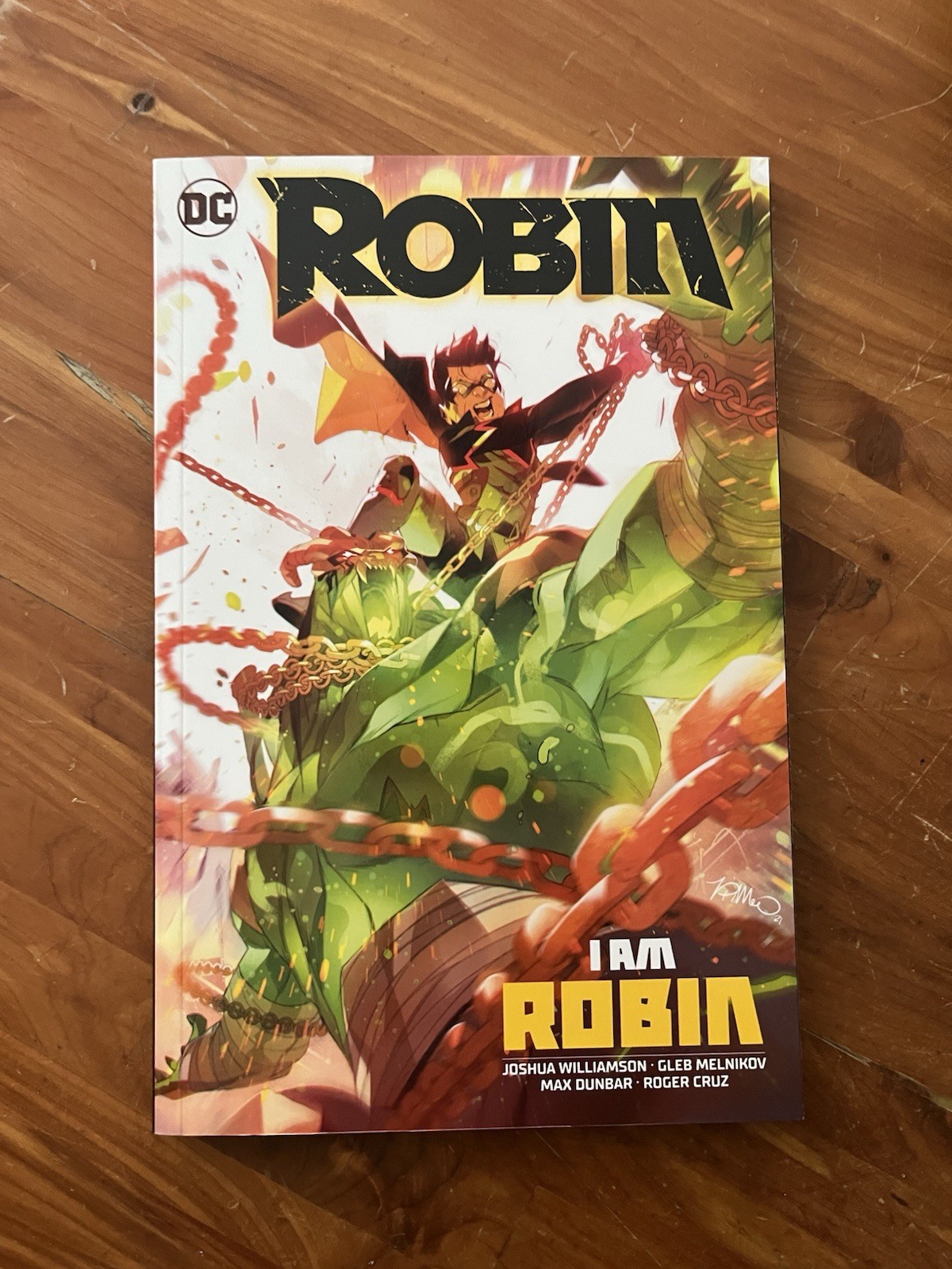 Robin Vol 2 I Am Robin Trade Paperback DC Comics Lazarus Tournament TPB OOP RARE