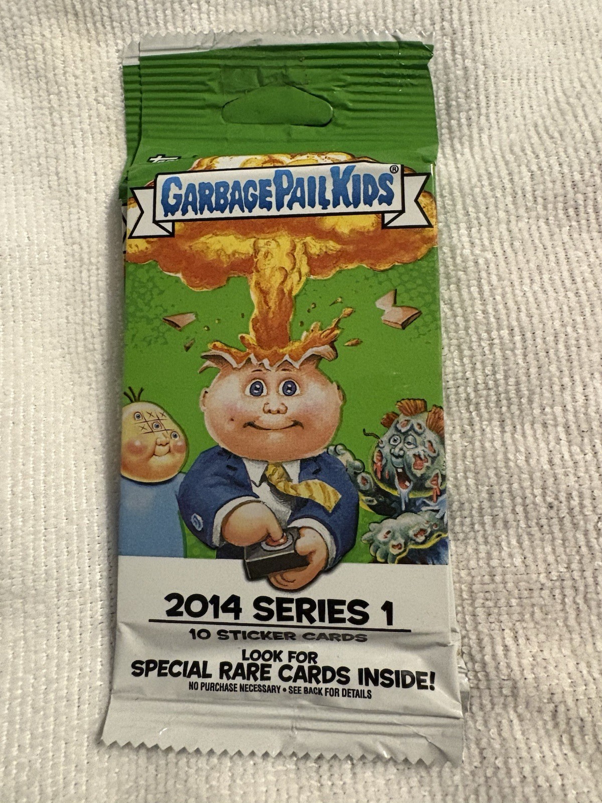 Garbage Pail Kids Series 1 2014 10 Sticker Cards Look For Rare Cards Inside New