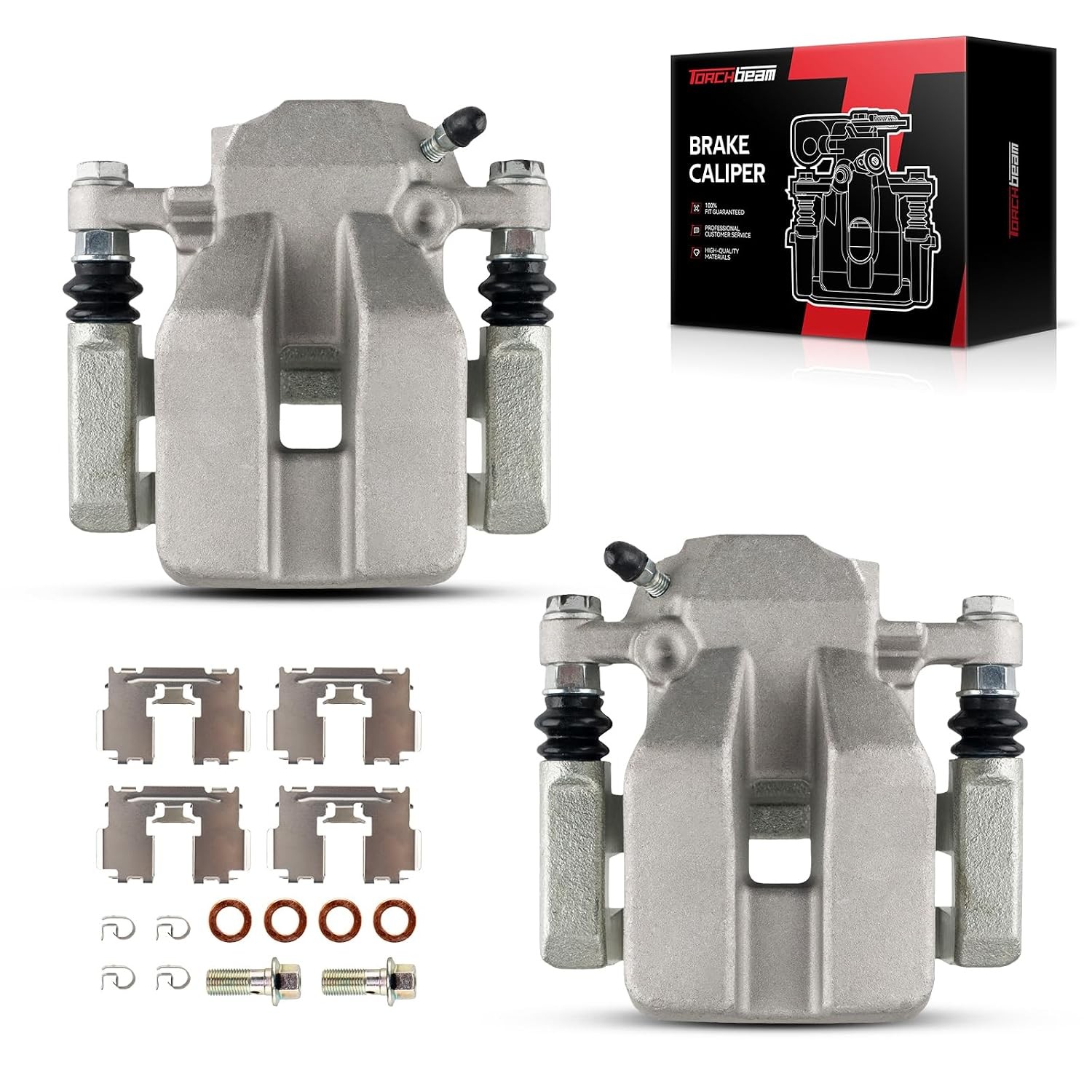 Torchbeam Rear Brake Calipers Set for Toyota RAV4 2006-2012
