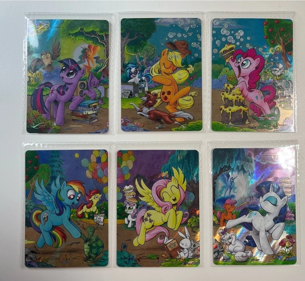 SDCC 2026 Exclusive Kayou My Little Pony 01 - 06 COMPLETE SET PROMO - SEALED