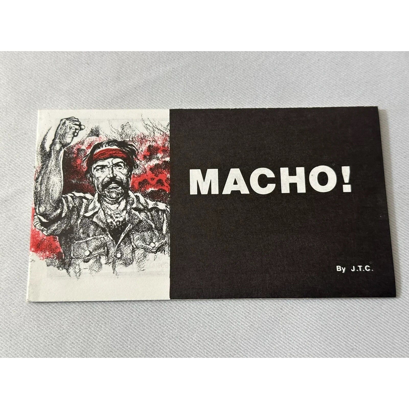 New OOP Macho Chick Publications Tract - Jack