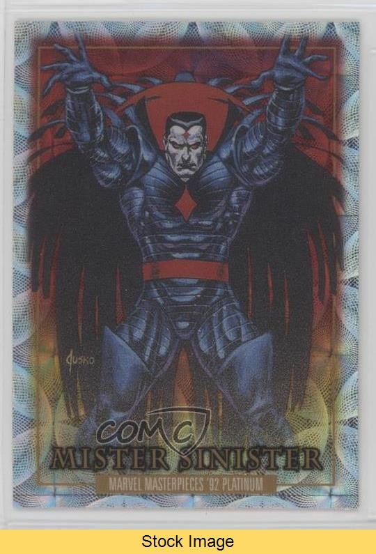 2024 Upper Deck Marvel Masterpieces \'92 Kaleidoscope Mr Sinister Mister READ d6s
