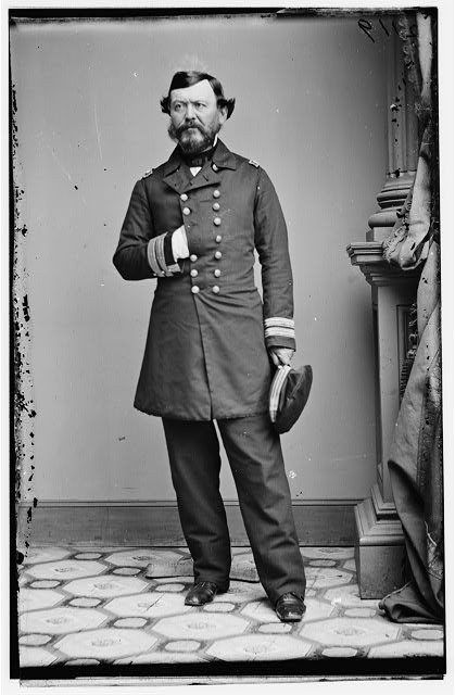 Photo:Capt J.R. Goldsborough U.S.N. 1860s Naval Officer Portrait