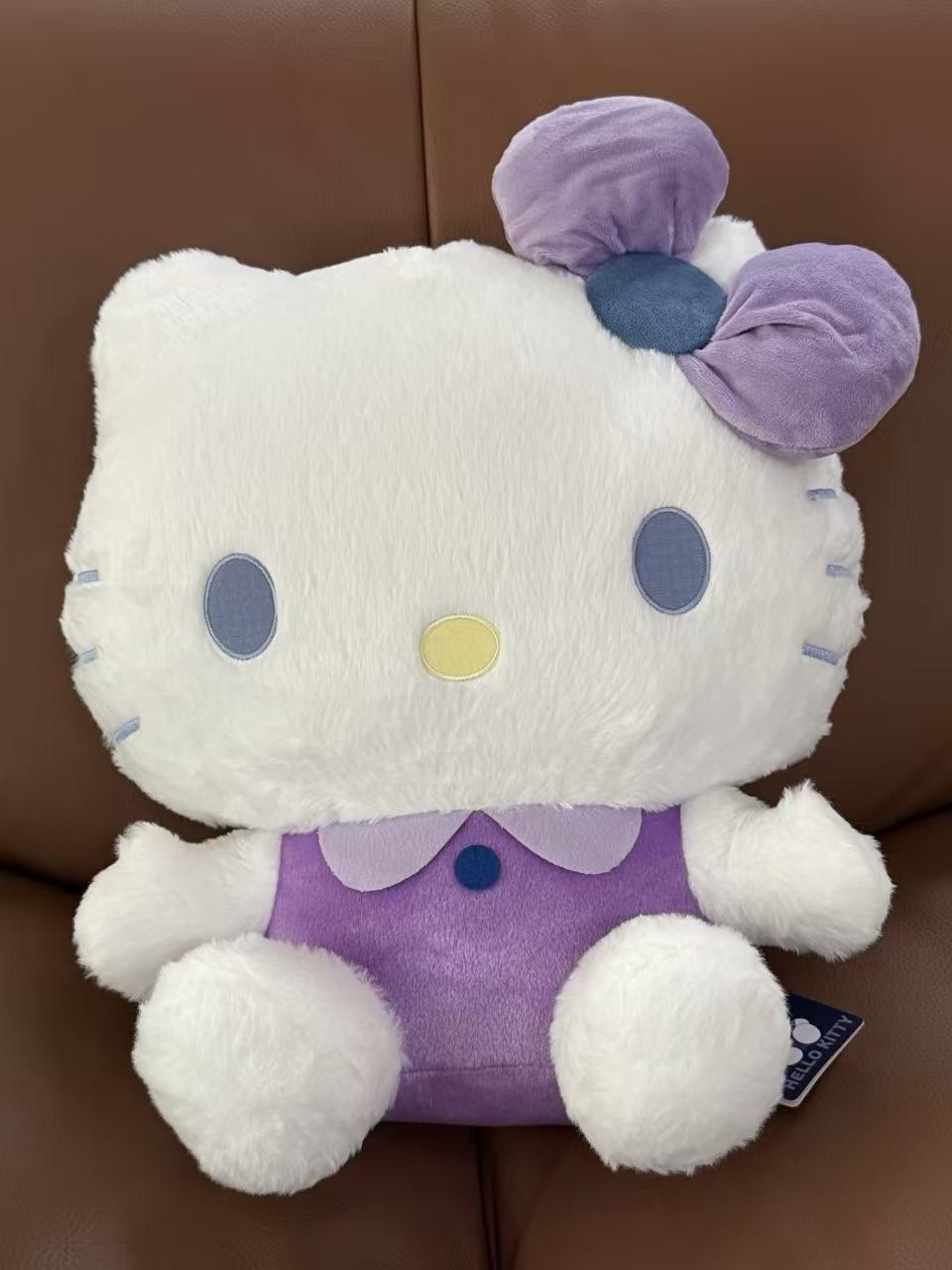 Brand new authentic Japan Sanrio purple Hello Kitty plushy plushie medium pastel