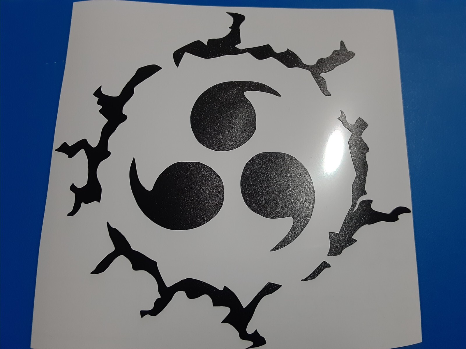 Sasuke Curse Mark Naruto Sticker Vinyl Decal Windows/Laptop Waterproof