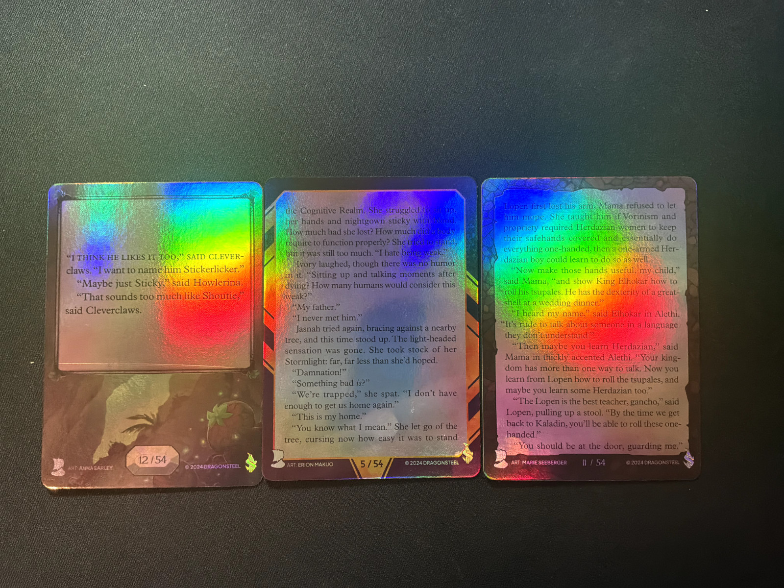Foil Cards - Story Deck/Stormlight Lost Tales - Brandon Sanderson - Dragonsteel