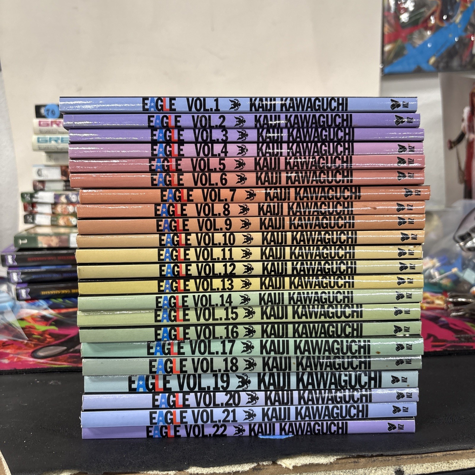 Eagle The Making Of An Asian American President Viz Vol. 1-22 First Print