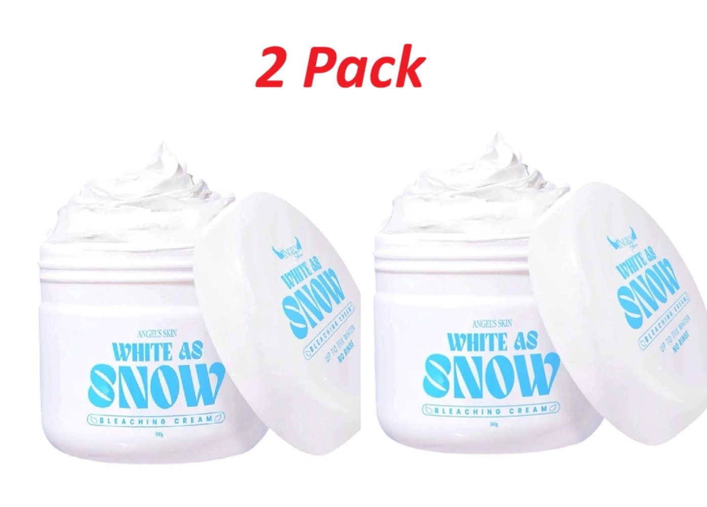 Angel Skin White As Snow Bleaching Cream 300g - 2 Pack