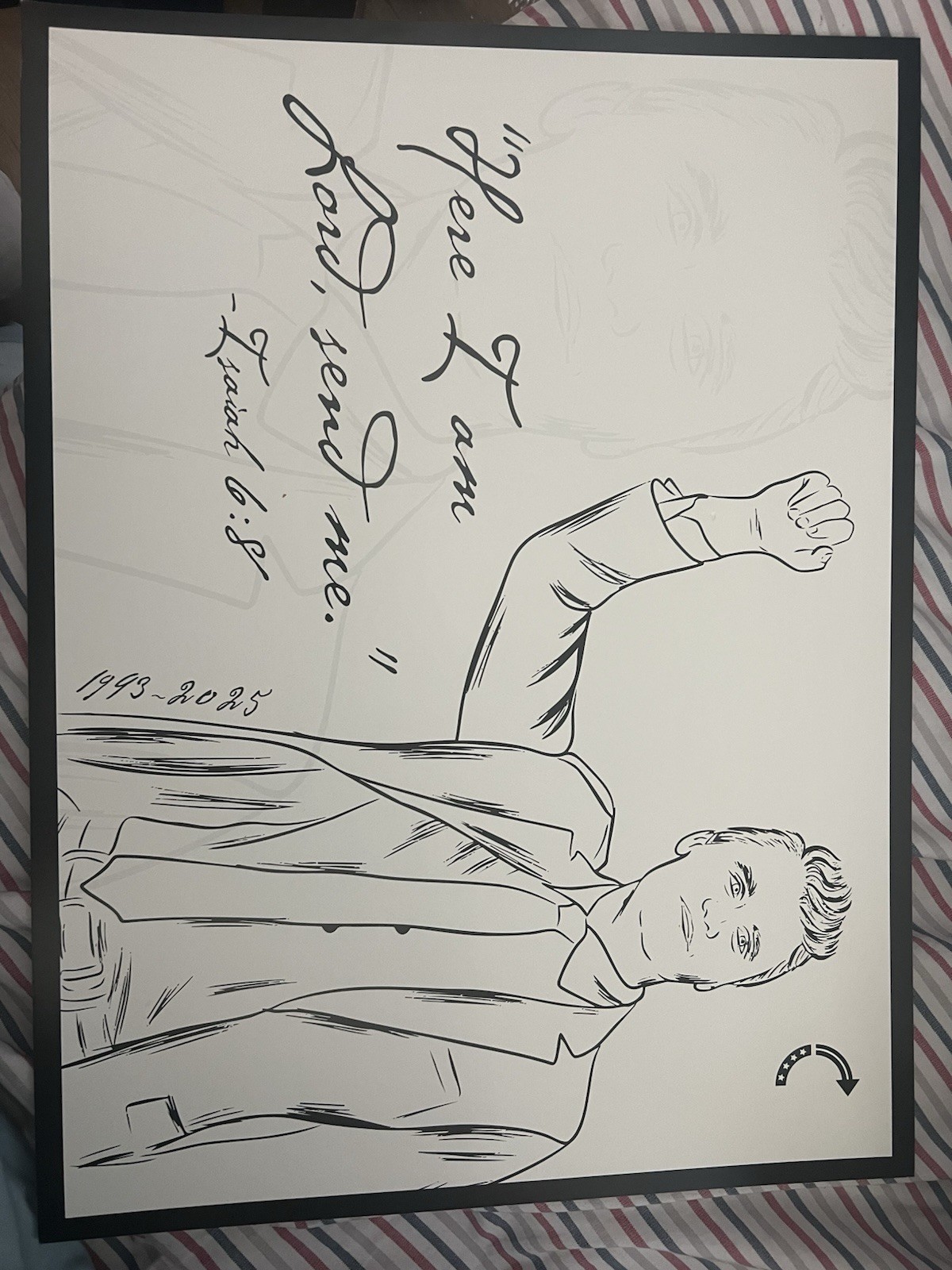 Charlie Kirk Rare poster 