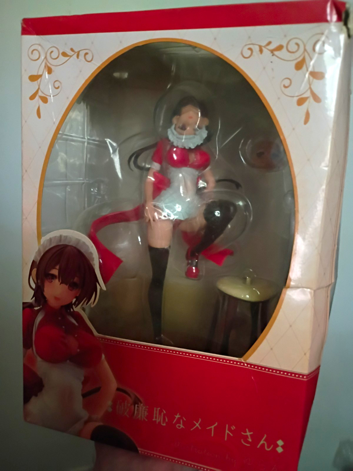 Shameless Maid with Stool Prop SKYTUBE 1/6 Scale Figure Original Box Japan
