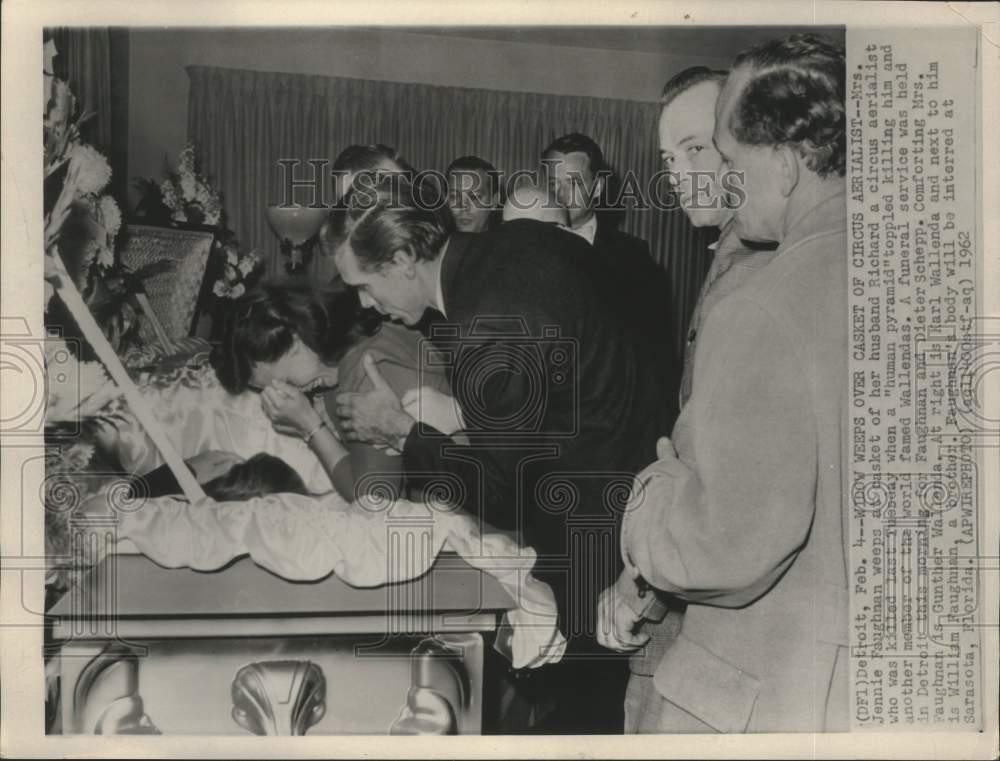 1962 Press Photo Richard Faughnan Killed When 