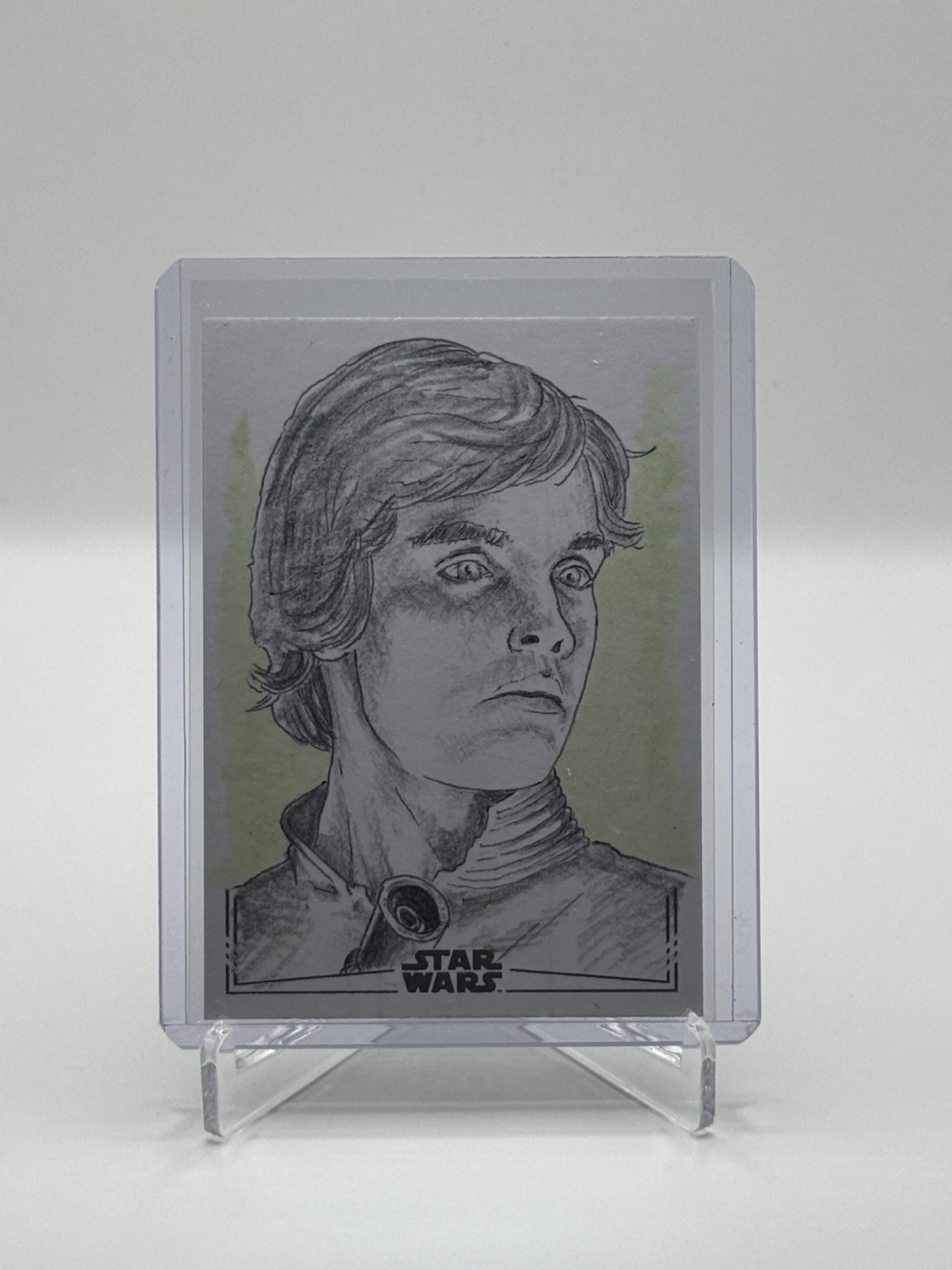 2026 Topps Chrome Star Wars Luke Skywalker Sketch Card 1/1