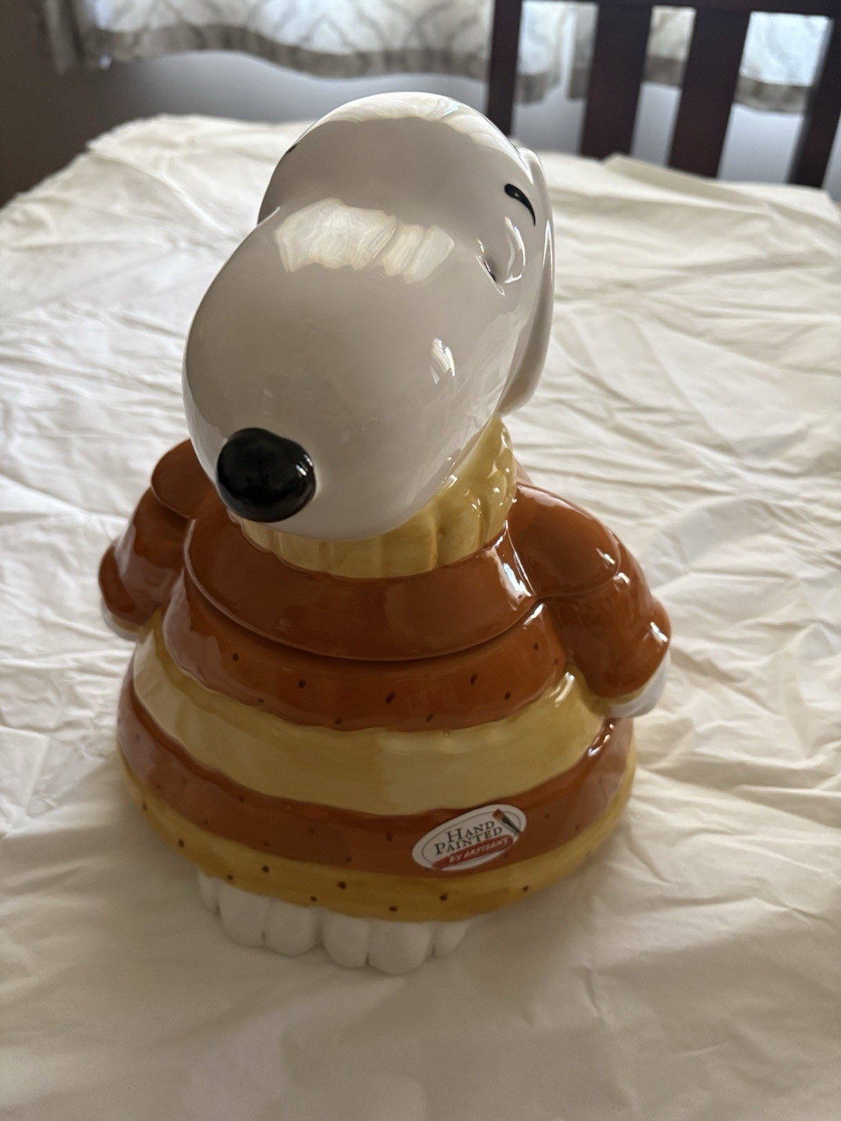 Peanuts New 2026 Zrike Brand Fall Snoopy Cozy Sweater Autumn Cookie Jar
