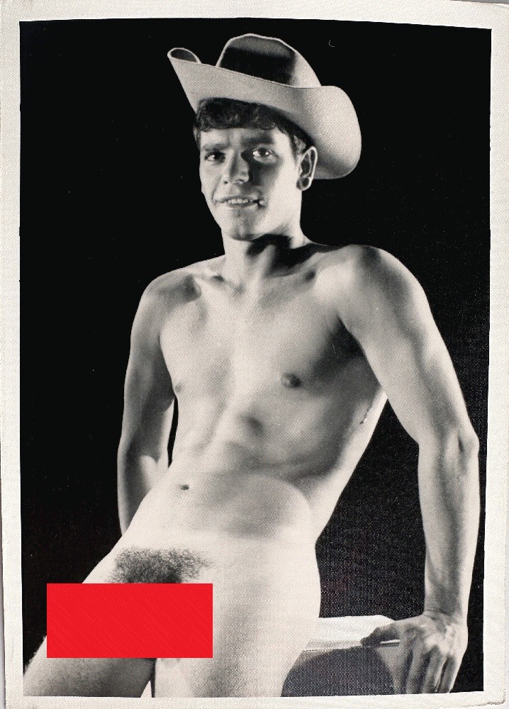 Vintage Photograph of Nude Man by Bruce of Los Angeles