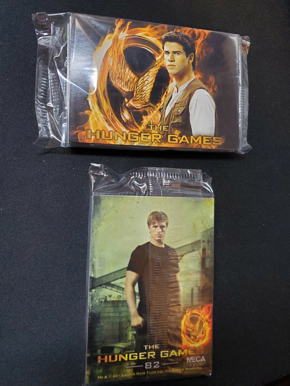 (2) The Hunger Games Movie Premium 24 Card Promo 2 Sets Cards Walmart Exclusive 