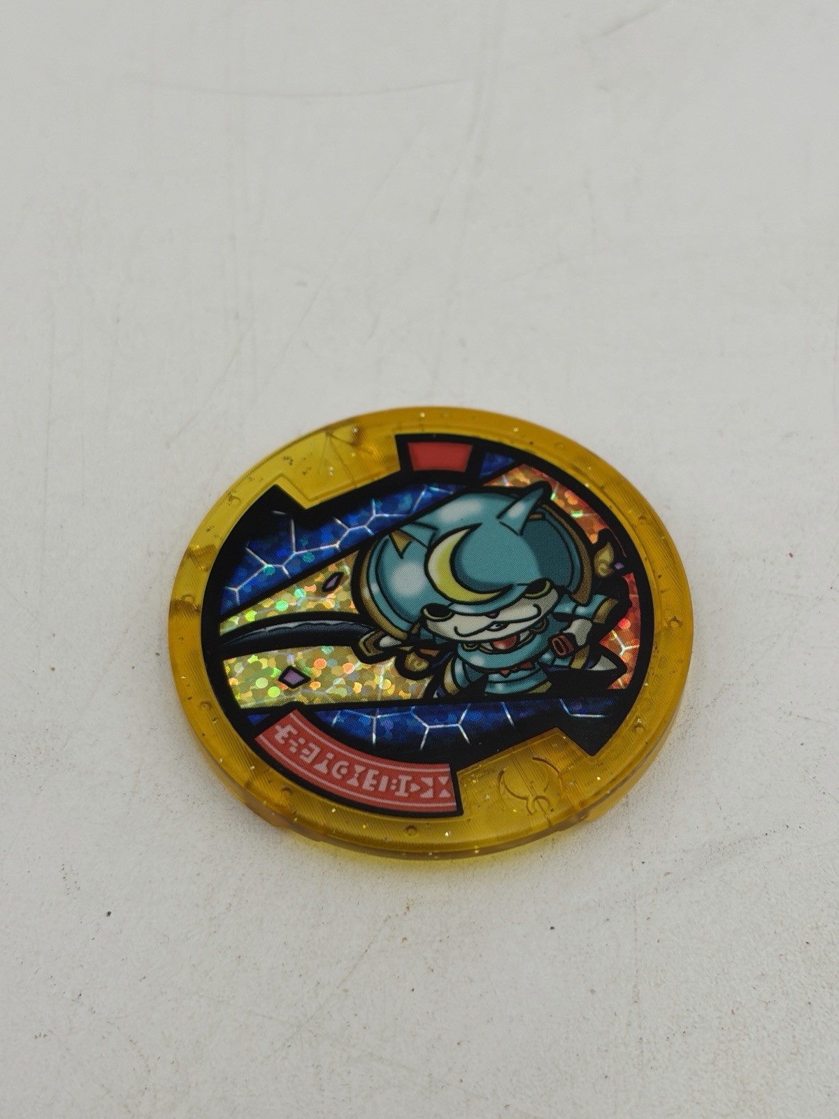 Yo-Kai Watch Gold Bushinyan Shogunyan Legendary Medal Yokai