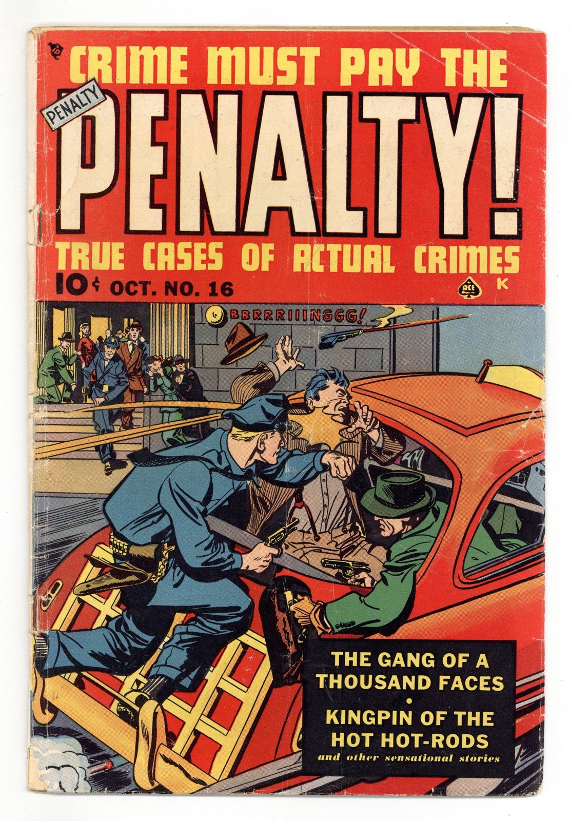 Crime Must Pay The Penalty #16 GD- 1.8 1950